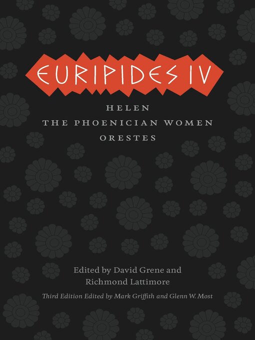Title details for Euripides IV by Euripides - Available
